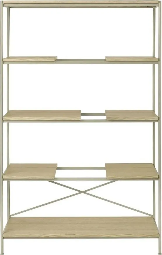 Regál v dekoru dubu v přírodní barvě 105x170x40 cm Sukoya – Blomus
